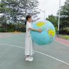 Keesoon-36 Inch Giant Geographic Globe, Inflatable Globe, PVC Educational Game World Map Globe, Diameter 90cm view 3