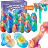ShyLizard Prefilled Easter Eggs with Slime for Easter Basket Stuffers, Stress Relief Slime Eggs for for Kids Easter Eggs Hunt, Easter Party Favors, Classroom Prize, Easter Gifts, 24PCS view 1