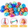 ShyLizard Prefilled Easter Eggs with Slime for Easter Basket Stuffers, Stress Relief Slime Eggs for for Kids Easter Eggs Hunt, Easter Party Favors, Classroom Prize, Easter Gifts, 24PCS view 2