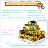 Roroom DIY Miniature and Furniture Dollhouse Kit,Mini 3D Wooden Doll House Craft Model with Dust Cover and Music Movement,Creative Room Idea for Valentine's Day Birthday GiftP013 view 3