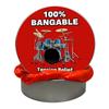 100 Percent Bangable Stress Putty - Adult Fidget Toy for Drummers - Gag for Music Lovers - Drums Funny Naughty Gifts Men Stockings Women, Red view 1