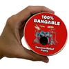 100 Percent Bangable Stress Putty - Adult Fidget Toy for Drummers - Gag for Music Lovers - Drums Funny Naughty Gifts Men Stockings Women, Red view 3