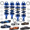 Alloy Shock Absorber for ARRMA 1/7 Infraction 6S BLX Felony 6S BLX Limitless Roller RC Car Upgrades Parts Replace #ARA330627#ARA330628Navy Blue view 1