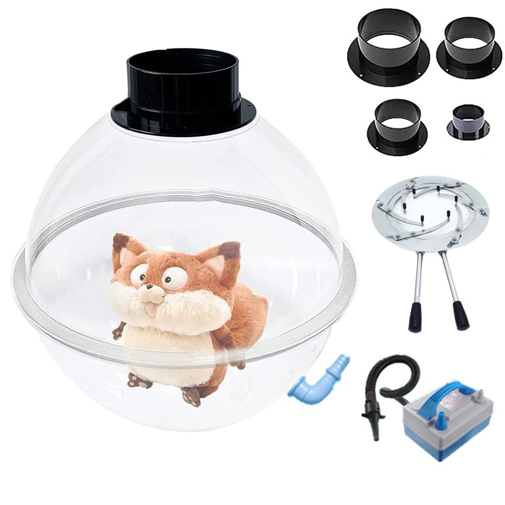 DOZPAL Balloon Stuffing Machine Stuffer Tool Kit for Gifts Decoration Wedding Party Christmas, Balloon Expander Stuffing Filling Balloon Packaging Machine - Dual Mode Inflatable