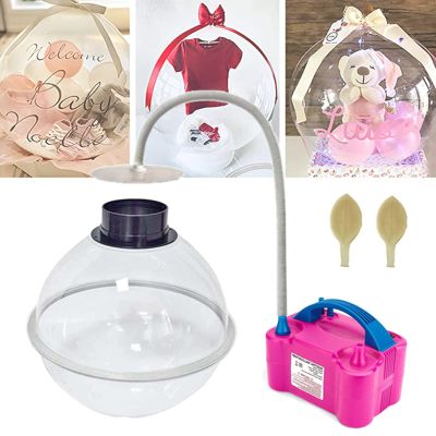 DOZPAL Balloon Stuffing Machine with Inflatable Pump Set, Balloon Stuffer for Filling Plush Toys Balloon Bouquets - Christmas Birthday Party Gift - Family Girlfriend Kids
