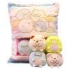 Cute Plush Pillow Kawaii Room Decor Throw Pillow Removable Stuffed Animal Toys Fluffy Creative Gifts for Teens Girls (8pcs) (Fish Friends) view 1
