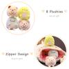 Cute Plush Pillow Kawaii Room Decor Throw Pillow Removable Stuffed Animal Toys Fluffy Creative Gifts for Teens Girls (8pcs) (Fish Friends) view 2