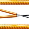 TSUBASA Lift Supports for Honda Odyssey RC1 RC2 RC4 5th 2013-2022 Front Hood Bonnet Modify Gas Struts Carbon Fiber Shock Dampers Spring Rods (2PCS) (Orange Carbon Fiber) view 4