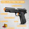 Toy Gun, Shell Ejecting Toy Gun with Soft Bullets, Educational Model Toy Pistol Shooting Game, Gifts for Kids Boys Girls view 3