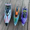 Ssccgym 18-Inch WL912-A Remote Control Boat Fast 35km/h 2.4G Electric Motor Spring Summer Big RC Watercraft On Pool Lake for Beginners Experts 8y+ view 2
