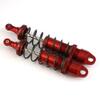 Aluminum Front & Rear RC Shocks Upgrades Parts for Sledge 4WD #95076-4, Big Bore sledge upgrades for 1/8 Sledge Monster Truck 4PCS/SET (Red) view 4