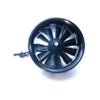 DoBoFo EDF 64mm 3S 3900KV 12.6V 11 Blades with 50A ESC, Electric Ducted Fan with Electronic Speed Controller, RC Jet Engine, Brushless Motor, Remote Control Model Replacement Airplane Parts DIY view 3