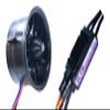 DoBoFo EDF 80mm 6S 2000KV 25.2V 12 Blades with 120A ESC, Electric Ducted Fan with Electronic Speed Controller, RC Jet Engine, Brushless Motor, Remote Control Model Replacement Airplane Parts DIY view 1