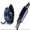 DoBoFo EDF 90mm 8S 1100KV 33.6V 12 Blades with 120A ESC, Electric Ducted Fan with Electronic Speed Controller, RC Jet Engine, Brushless Motor, Remote Control Model Replacement Airplane Parts DIY view 1