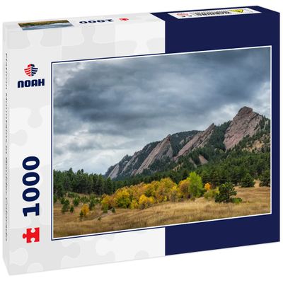 Noah Jigsaw Puzzle Flatiron Mountains in Boulder Colorado 1000 Pieces