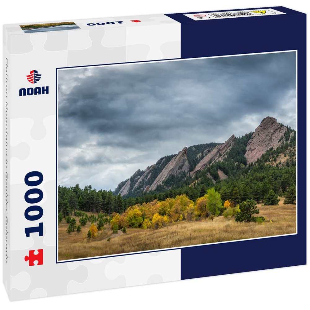 Noah Jigsaw Puzzle Flatiron Mountains in Boulder Colorado 1000 Pieces