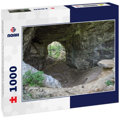 Noah Jigsaw Puzzle Step Into The Light. Cave exit Leads to a Stairway encased in Light. Carter Caves State Park. Olive Hill, Kentucky 1000 Pieces
