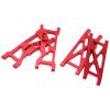 Raguso RC Front Rear Arms Aluminium Alloy Anti Deformation RC Swing Arms Metal Front Rear Suspension Arms for LOSI 22S SCT for 1/10 RC Short Course Truck(Red) view 1