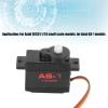 RC Micro Servo, Fast Response Convenient to Carry RC Micro Servo 1/24 Low Noise for Axial SCX24 1/24 Small Scale Models view 4
