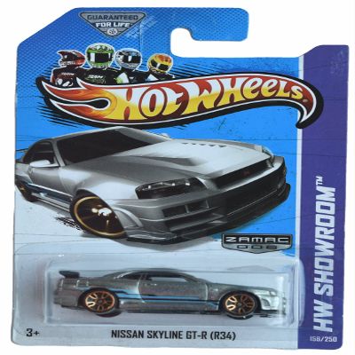 Hot Wheels Zamac Nissan Skyline GT-R, HW Showroom 158/250