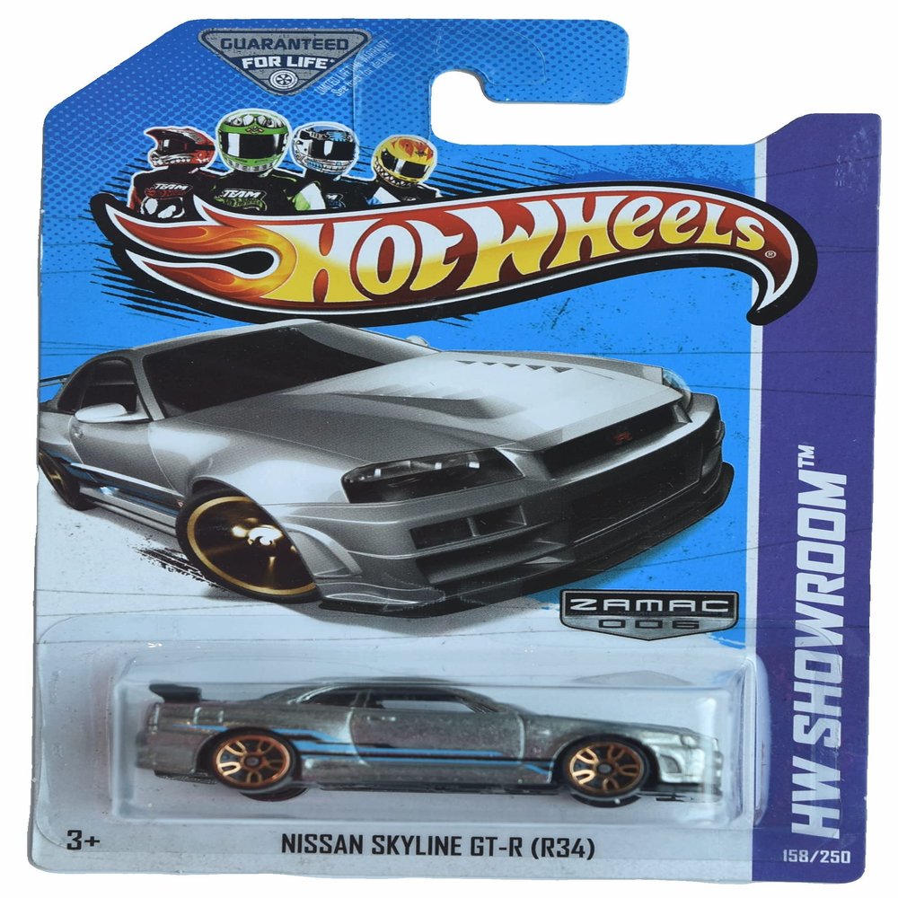 Hot Wheels Zamac Nissan Skyline GT-R, HW Showroom 158/250