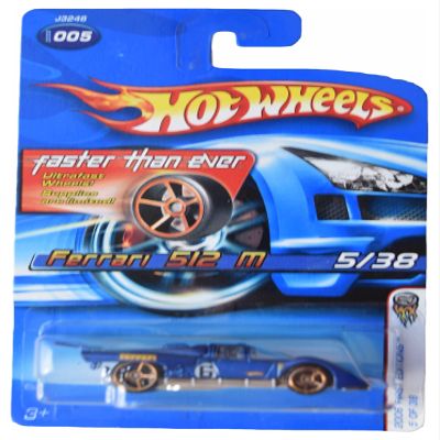 Hot Wheels Ferrari 512 M, 2006 First Editions 5/38 Faster Than Ever