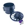 DoBoFo EDF 50mm 11 Blades Ducted Fan with ESC Propeller Hobby RC Jet Engine Brushless Motor Remote Control Model Airplane DIY (50mm EDF Type B(with Screw Holes), 5S 3750KV) view 1