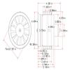 DoBoFo EDF 50mm 11 Blades Ducted Fan with ESC Propeller Hobby RC Jet Engine Brushless Motor Remote Control Model Airplane DIY (50mm EDF Type B(with Screw Holes), 5S 3750KV) view 3