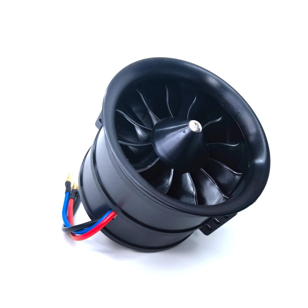 DoBoFo EDF 90mm 8S 1100KV 12 Blades 33.6V Electric Ducted Fan, Hobby RC Jet Engine Propeller, RC Car Engine Parts, High Speed Brushless Motor, Remote Control Model, Replacement Airplane Parts DIY