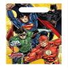 Unique Justice League Super Hero Birthday Party Supplies Bundle Pack includes Plastic Party Favor Loot Bags - 16 Count view 2