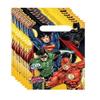 Unique Justice League Super Hero Birthday Party Supplies Bundle Pack includes Plastic Party Favor Loot Bags - 16 Count view 3