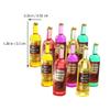 EXCEART 54pcs Miniature Wine Bottles for Dollhouse Ornaments Lovely Bottle Realistic Colors and Shapes for Home Decoration and Collecting Mixed Styles view 4