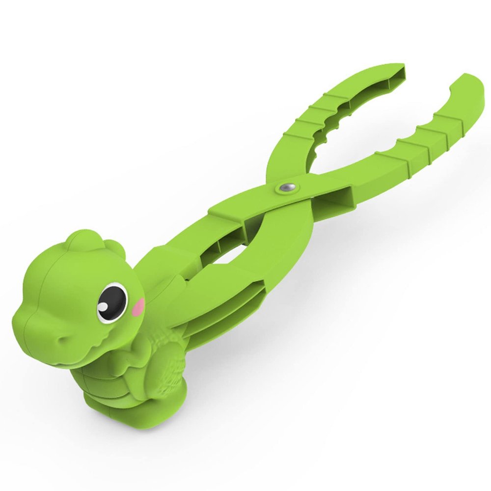 Sarkoyar Snowball Clip Entertainment One-Piece Molding Dinosaur Design Snowball Maker Compatible with Children Dinosaur