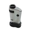 RADHAX Microscope Kit Adjustable 20-40X Magnifying Glass with Stand Base Portable Illuminated Magnifier Microscope Lens Adapters view 1