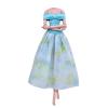 Fashion Doll Clothes Dress and Accessories 5 Sets Doll Dress Outfits + 12 Pairs Random Style Shoes for 11.5" Girl Dolls (Style F) view 4
