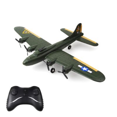 Goolsky FX817 RC Airplane, B-17 Bomber Model 2 Channel RC Plane, 2.4Ghz Remote Control Airplane, Ready to Fly Foam Glider, Fixed Wing Aircraft Flight Toys for Beginners and Adults
