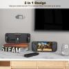 MOOKEENONE 1 Set Desktop Stand Holder Wall-Mounted Storage Bracket Back Memory Card Rack for Steam Deck Game Console view 2