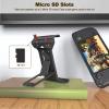 MOOKEENONE 1 Set Desktop Stand Holder Wall-Mounted Storage Bracket Back Memory Card Rack for Steam Deck Game Console view 4