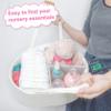 ABenkle Baby Diaper Caddy, Nursery Storage Bin and Car Organizer for Diapers Wipes, Cotton Rope Basket Changing Table Caddy view 4