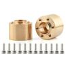 2* Replacement Brass RC Wheel Hex Hub Adapter for Axial SCX10 Capra TRX4 TRX6 VS4-10 Gen8 view 1