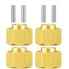RCHUBAM 7mm Brass Wheel Hex Hub Extenders Adapter 4/5/6mm Thickness for 1/18 TRX-4M Bronco RC Crawler Car (5mm) view 2