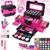 Kids Makeup Sets for Girls - Washable Makeup for Kids 8-12, Maquillaje para Nias, Play Make Up Kit, Toys for Little Girl, Princess Toddler Kid Stuff, Ages 345679 10 Year Old Girl Birthday GiftsRose view 1