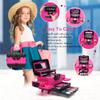 Kids Makeup Sets for Girls - Washable Makeup for Kids 8-12, Maquillaje para Nias, Play Make Up Kit, Toys for Little Girl, Princess Toddler Kid Stuff, Ages 345679 10 Year Old Girl Birthday GiftsRose view 3