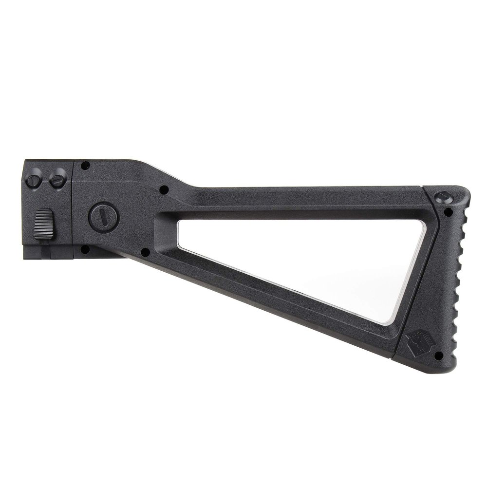 WORKER AK Style Shoulder Stock for nerf N-Strike Elite and Nerf Modulus Series Toy (Black)