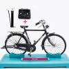 Bicycle Model Scale DIY, 1:10 scale alloy bicycle model, DIY Bicycle Model Scale, mini retro style alloy classical bike toy, Finger Bike Models Toys, Iron Art Tabletop Ornament Toys Bike Gifts (with I view 1