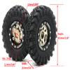 hobbysoul RC 1/24 Tires & Heavy Adjustable Offset 1.0 beadlock Wheels, 1.0 Wheels Rims and Tires for 1:24 RC Crawler Axial SCX24,(4-Pack, Assembled) view 4
