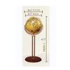 World Globe Floor Standing Educational Earth Globe with Round Wooden Base Geo Globe for Home Decor World Globe 16.5 Inch Clear Text Marking view 2