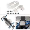 1/10 RC Car Chassis Armor Front & Rear Skid Plates Chassis Armor Upgrade Part for Traxxas Slash 2WD 1/10 view 4