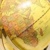 HRTC World Globe Retro Classic World Globe Educational Globe Retro Mini Globe Geographic Globe Office Desktop Globe with Alloy Base 5.5 Inch Clear Text Marking view 4