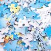 HRTC World Globe DIY Jigsaw Puzzle Sphere World Globe 15cm / 5.9" Diameter Blue Puzzle Globe Student Assembled World Globe 15cm / 5.9" Clear Text Marking view 3